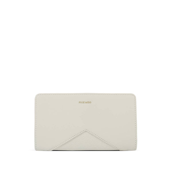 Sophie - Recycled Vegan Wallet, Case Pack (2) -Coconut Cream