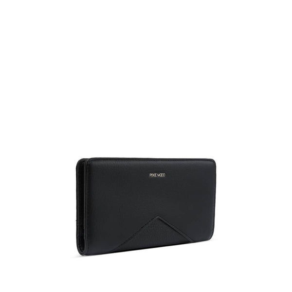 Sophie - Recycled Vegan Wallet, Case Pack (2) - Black