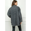 Cargo Pocket Wahed Denim Overshirt Jacket