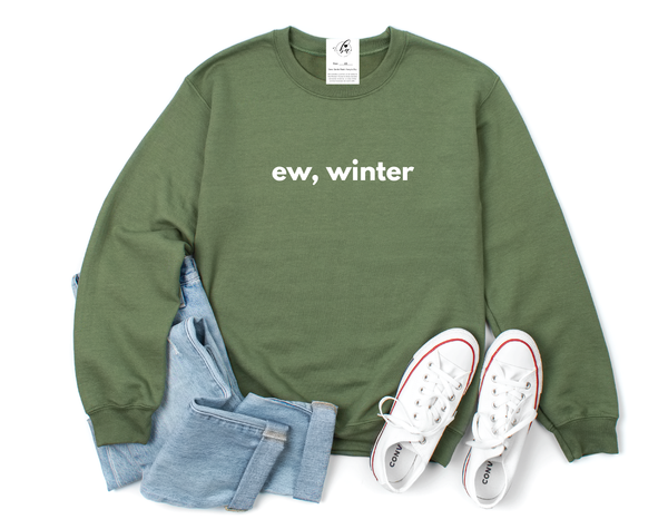 Ew, winter Cozy Crew Neck Sweater