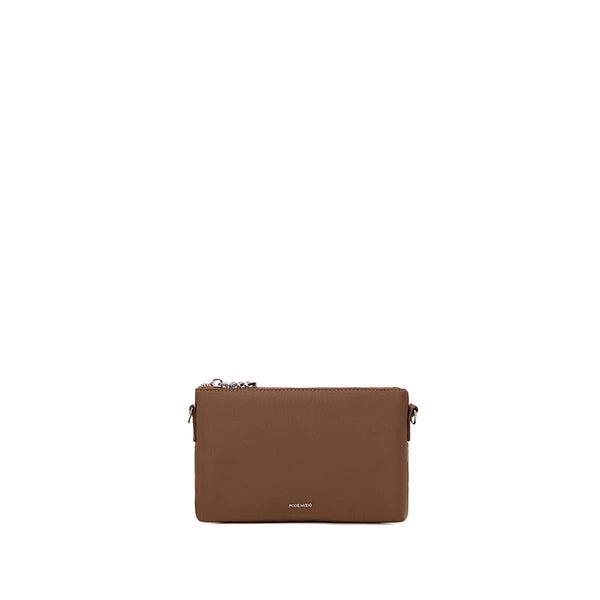 Drea - Recycled Nylon Pouches Set - Espresso Nylon