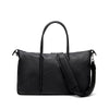 Amara - Recycled Vegan Weekender Bag - Black Pebbled