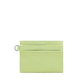 Alex - Recycled Vegan Card Holder - Lime Pebbled