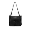 Cathy - Recycled Vegan Tote - Black Pebbled
