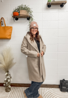 Belted Hooded Coat