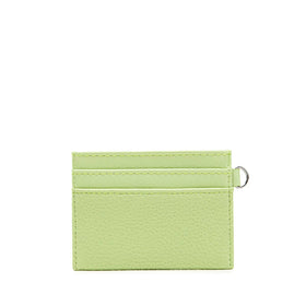 Alex - Recycled Vegan Card Holder - Lime Pebbled