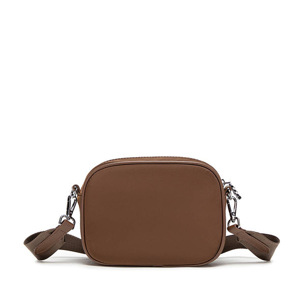 Daisy - Recycled Nylon Crossbody - Espresso Nylon