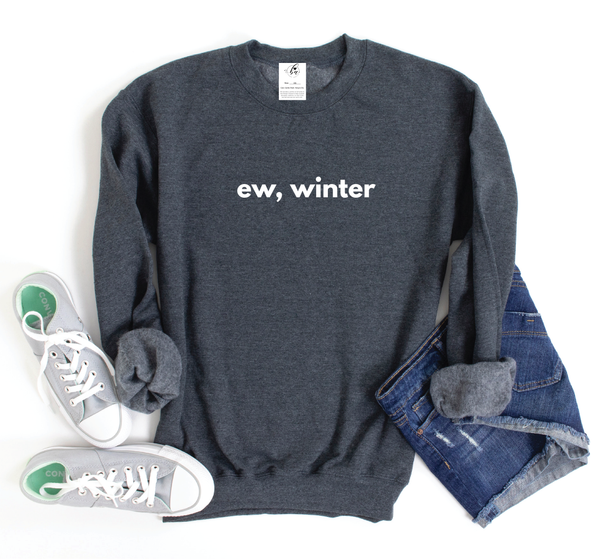 Ew, winter Cozy Crew Neck Sweater