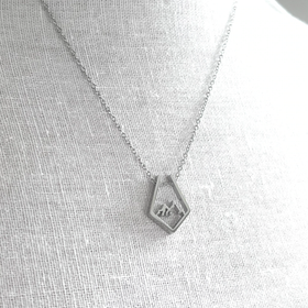 Rhombus Mountain Necklace