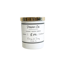 Dream On Lavender Vanilla Jasmine Soy Jar Candle