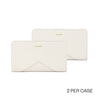 Sophie - Recycled Vegan Wallet, Case Pack (2) -Coconut Cream