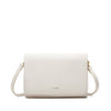 Gianna - Recycled Vegan Crossbody Bag - CoconutCream Pebbled