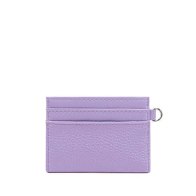 Alex - Recycled Vegan Card Holder - Lavender Pebbled