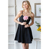 SLEEVELESS SKATER DENIM DRESS