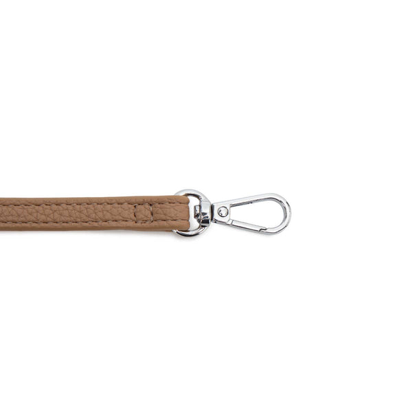Karla - Recycled Vegan Phone Crossbody Bag - Latte Pebbled