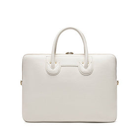 Venice - Recycled Nylon Laptop Case - CoconutCream Pebbled