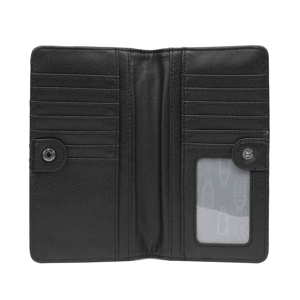 Sophie - Recycled Vegan Wallet, Case Pack (2) - Black