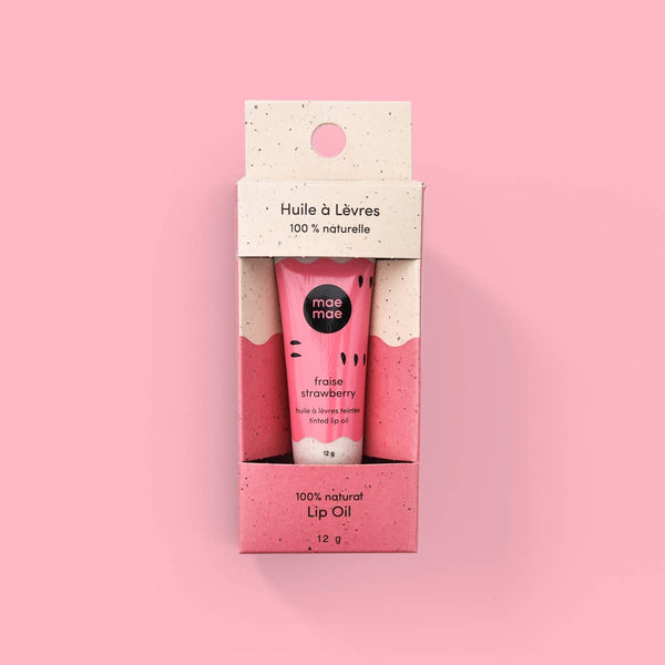Strawberry Natural Tinted Lip Oil