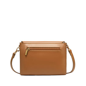Gianna - Recycled Vegan Crossbody Bag - Mustard
