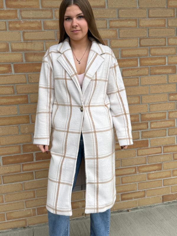 Longline Soft Sweater Coat