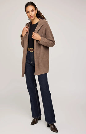 Ilana Cardigan (Heather Bark)