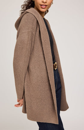 Ilana Cardigan (Heather Bark)