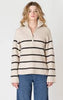 Half-Zip Longline Sweater