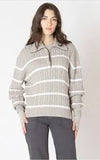 Half-Zip Longline Sweater