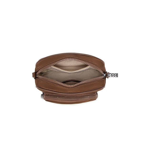 Daisy - Recycled Nylon Crossbody - Espresso Nylon