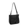 Cathy - Recycled Vegan Tote - Black Pebbled
