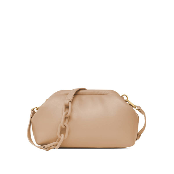 Bubbly - Recycled Vegan Clutch - Sand