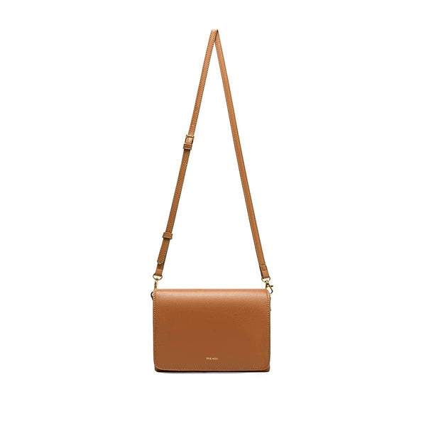 Gianna - Recycled Vegan Crossbody Bag - Mustard