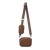 Daisy - Recycled Nylon Crossbody - Espresso Nylon