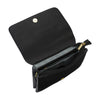 Gianna - Recycled Vegan Crossbody Bag - Black Pebbled
