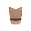 Karla - Recycled Vegan Phone Crossbody Bag - Latte Pebbled