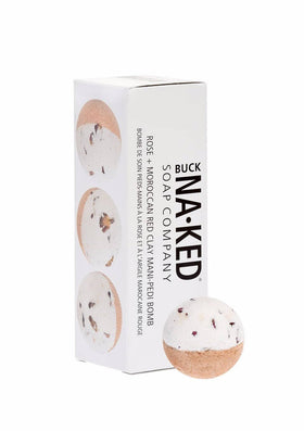 Rose + Moroccan Red Clay Mani/Pedi Bomb