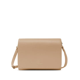 Gianna - Recycled Vegan Crossbody Bag - Sand