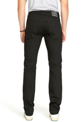 Buffalo Straight Crinkled Black Jeans